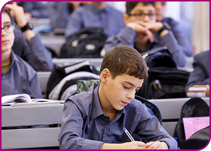 کلاس تیزهوشان نهم در شیراز
